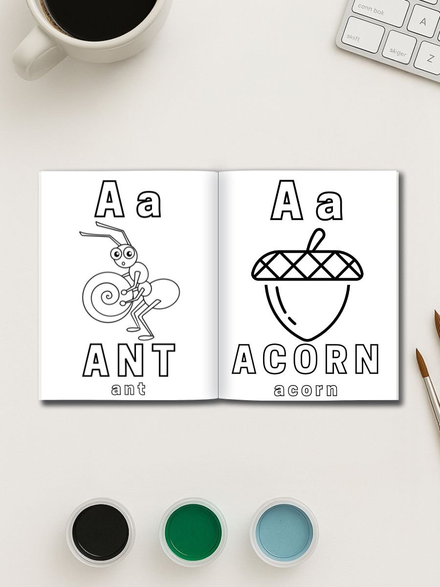 78 Preschool Alphabet Coloring Pages - Image 3